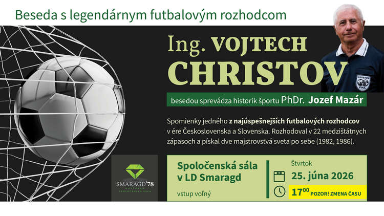 Vojtech Christov, Dudince, 25.06.2026